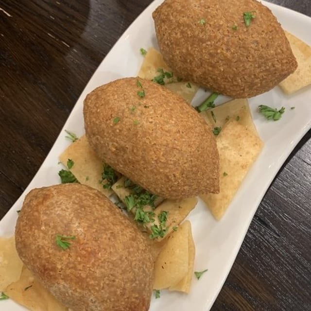 Fried Kibbeh.