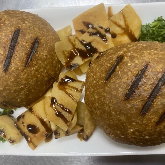Grilled Kibbeh.